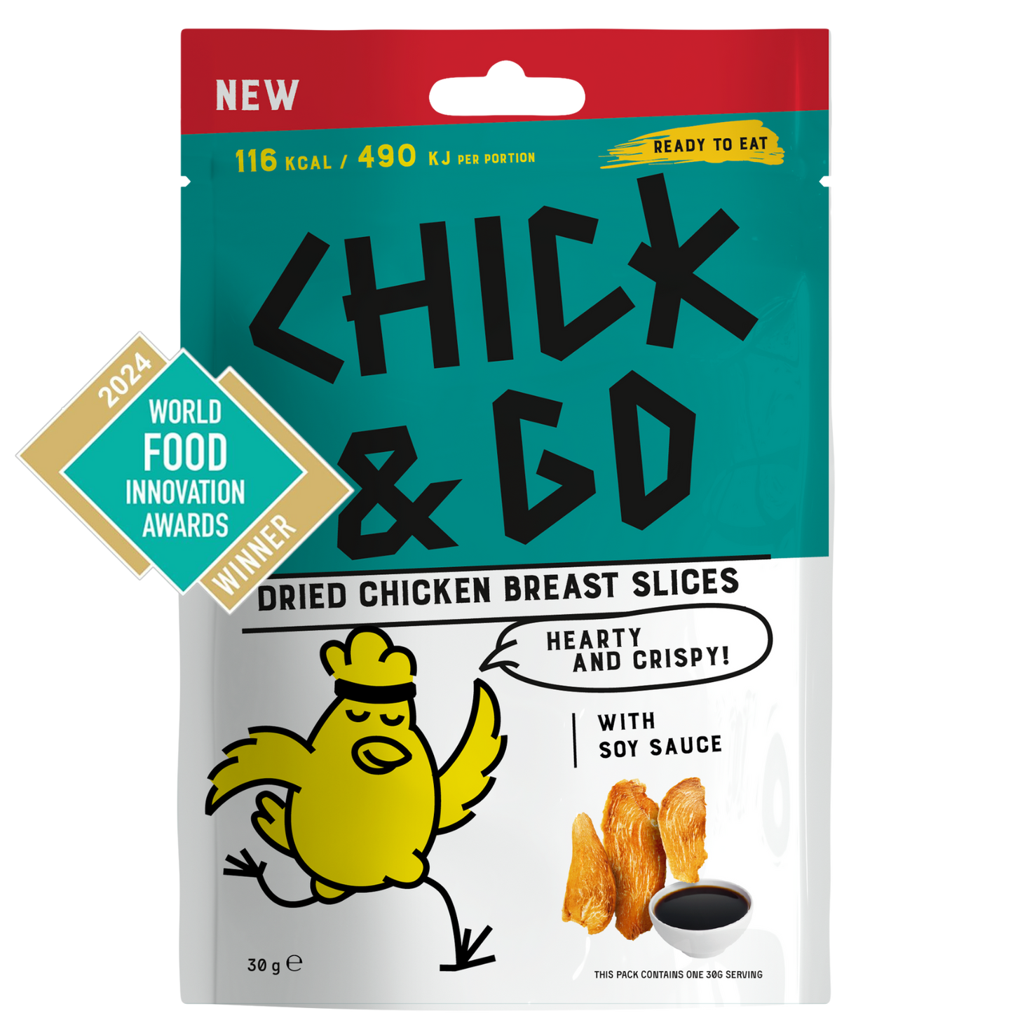 Gedroogde Kipsnacks Sojasaus