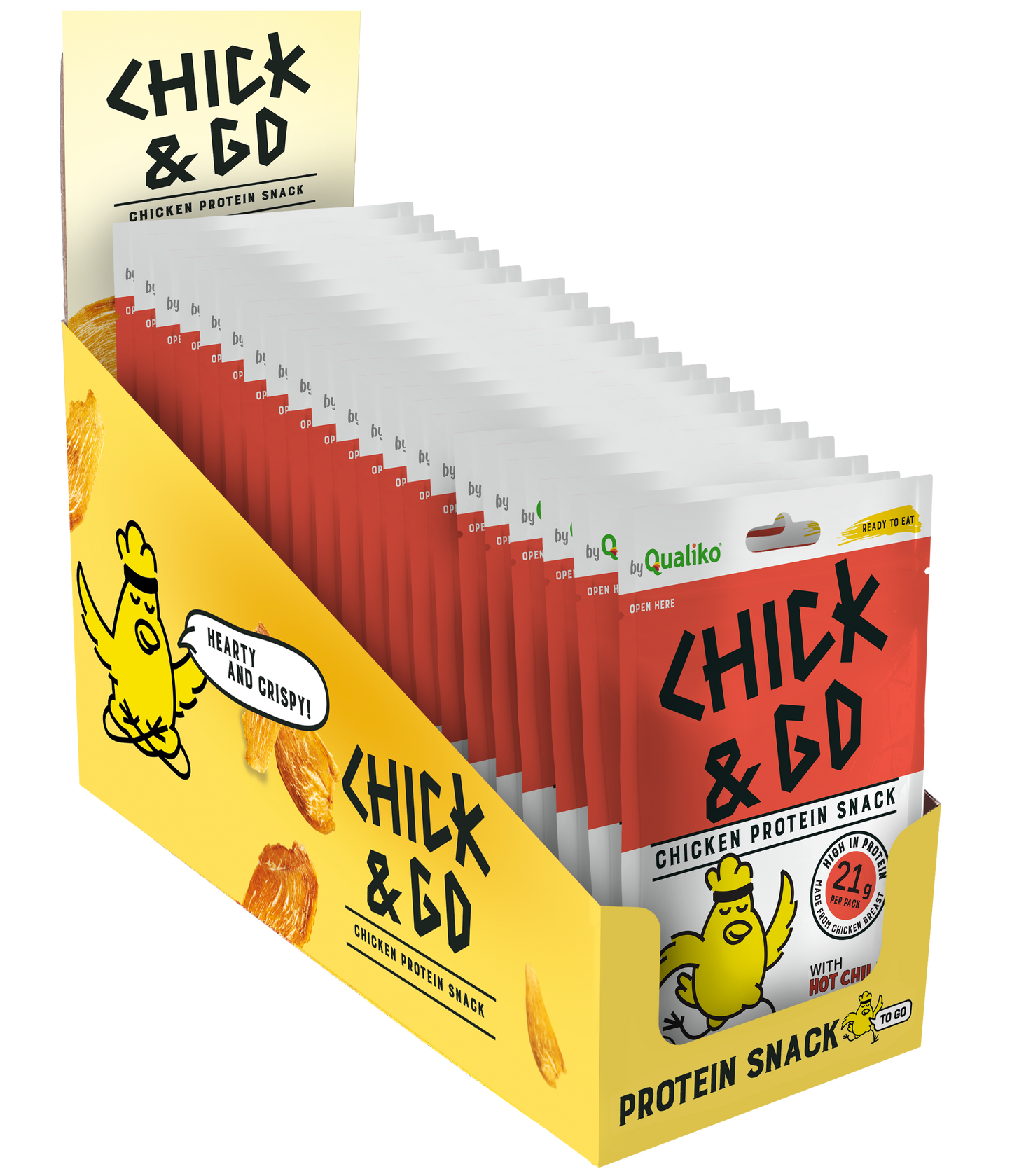 Chick&Go Doos 18 stuks - Chilipeper
