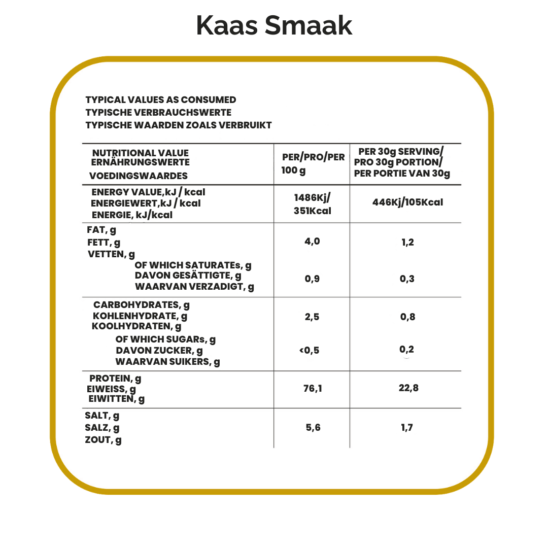 Gedroogde Kipsnacks Kaassmaak