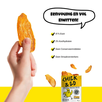 Gedroogde Kipsnacks Kaassmaak