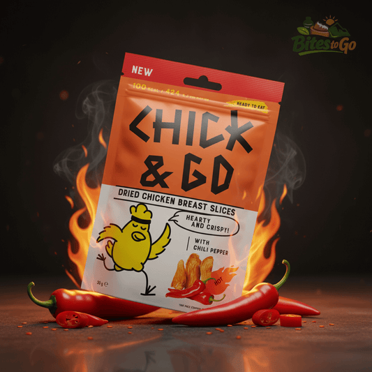 Gedroogde Kipsnacks Chili Peper
