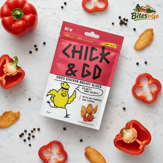 Gedroogde Kipsnacks Paprika & Peper