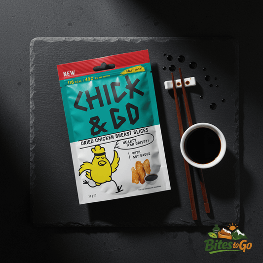 Gedroogde Kipsnacks Sojasaus